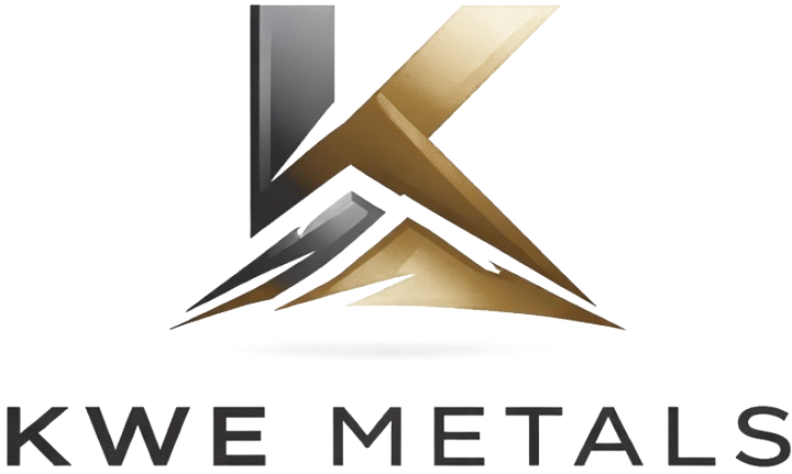 KWE Metals LLC logo lockup
